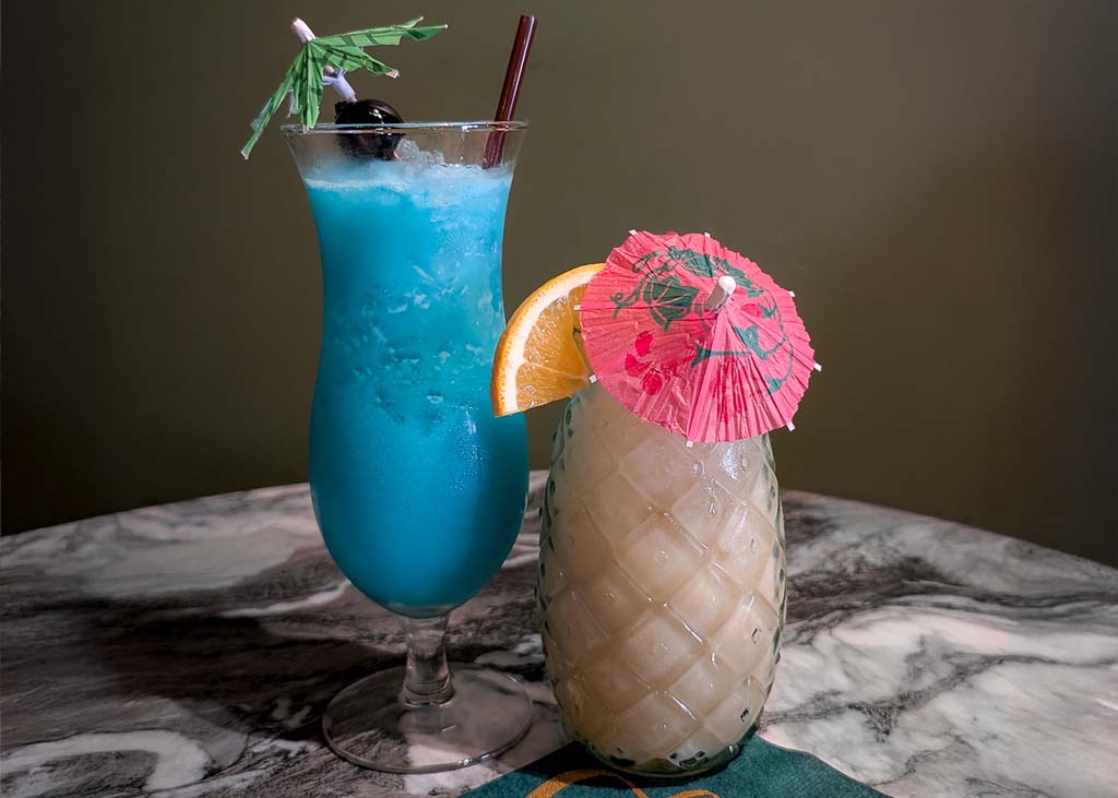 Tiki drinks at Town and Ranch