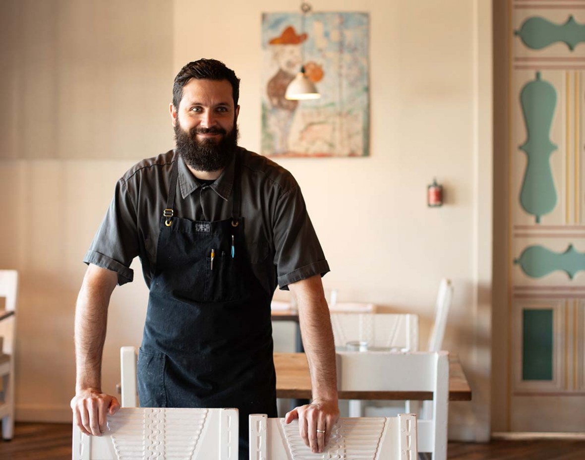 Head Chef Chris Bethoney, James Beard semifinalist from Campo at Los Poblanos