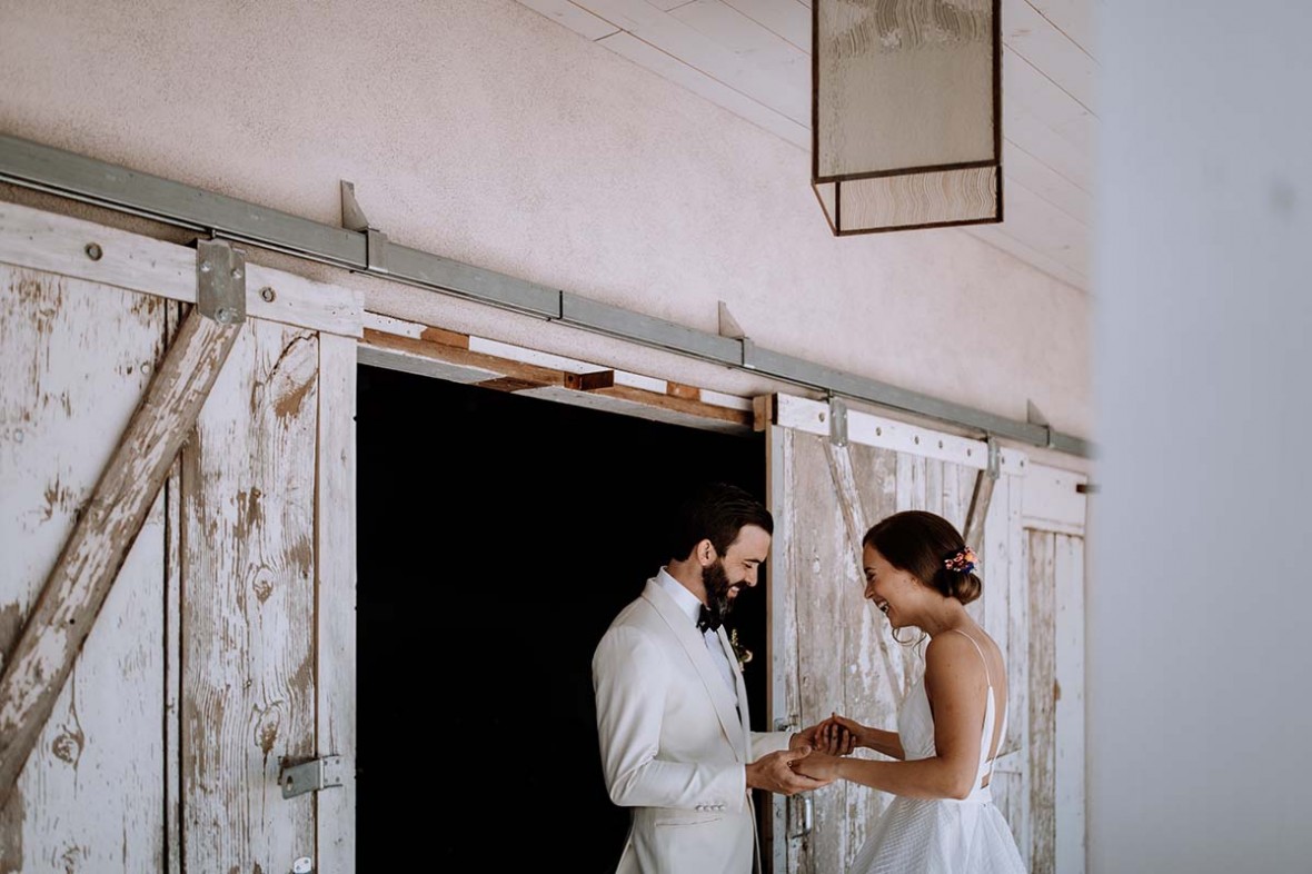 wedding couple photo credit Turn Loose the Art